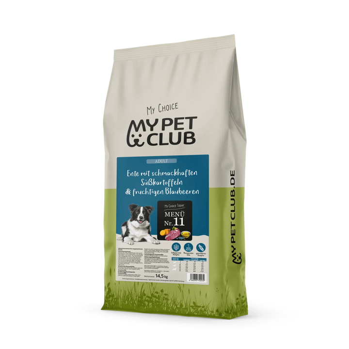 MyPetClub Enten-Hundefutter – kaltgepresst & veterinärisch entwickelt