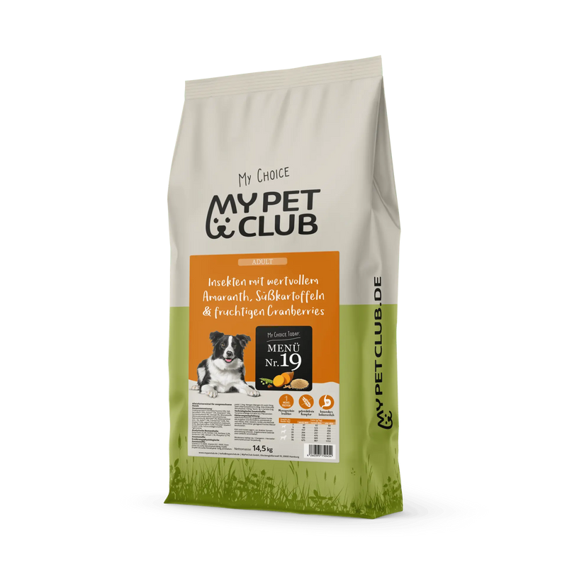 MyPetClub Insect-based dog food without grains &amp; soy