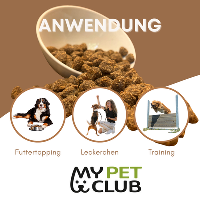 MyPetClub Wild-Snacks – Naturbelohnung aus dem Wald - HIRSCH