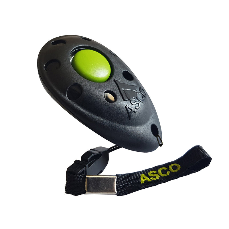 ASCO Premium Clicker – Professional clicker training clicker for dogs, cats, horses 