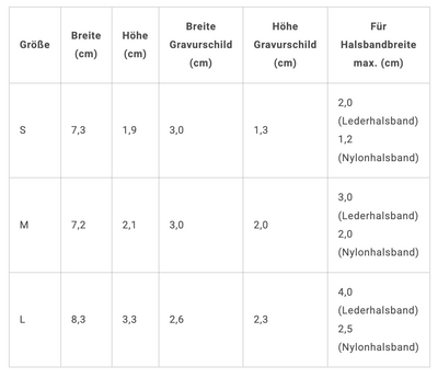 Klapperfreie Hundemarke aus Silikon & Edelstahl – Personalisierbar & sicher 🐾