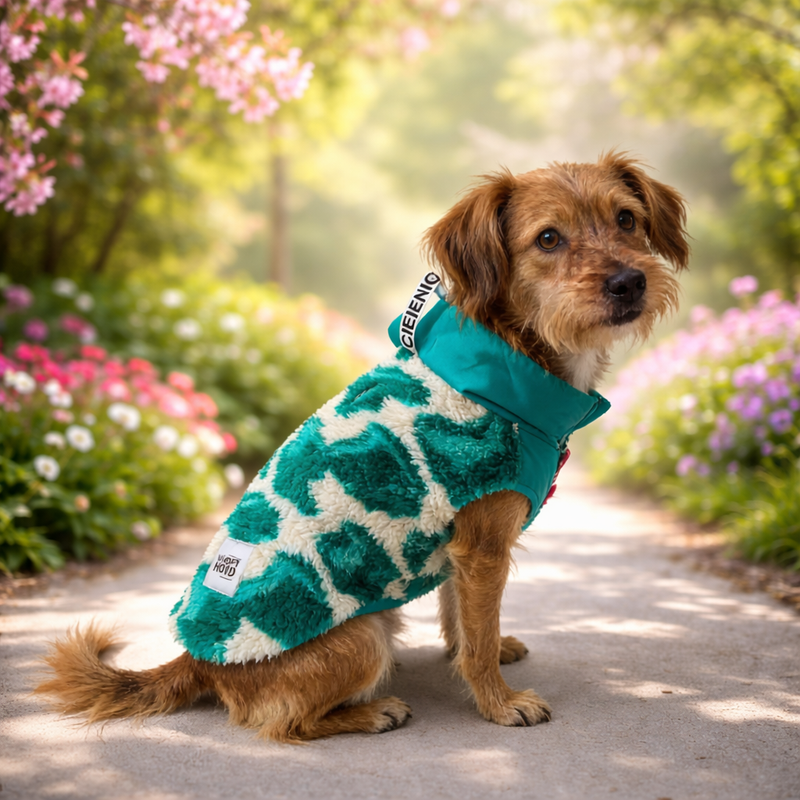 Fleece-Mouflon-Hundemantel -  Individuell. Warm. Ein echter Hingucker.