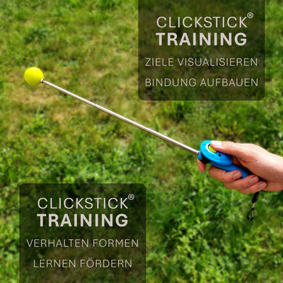 ASCO ClickStick - Target Stick mit abnehmbarem Premium Clicker