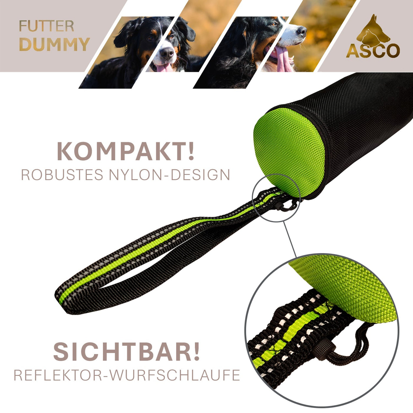 Innovativer Trainingsdummy – Robust, praktisch und perfekt für die Spürnasen-Ausbildung 🐾