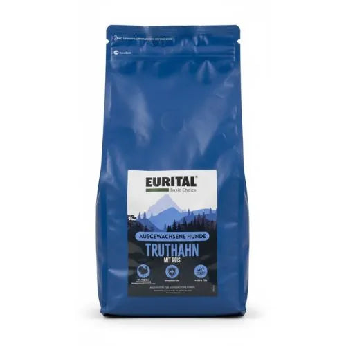 Eurital Basic Choice - Turkey &amp; Rice – Single-Protein for Sensitive Digestion