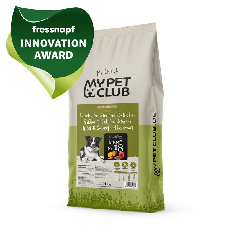 MyPetClub Low-purine insect dog food – high in protein &amp; grain-free
