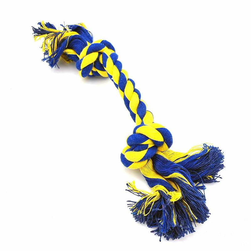 Cotton tug toy for dogs – chew rope &amp; tug toy made from 100% cotton