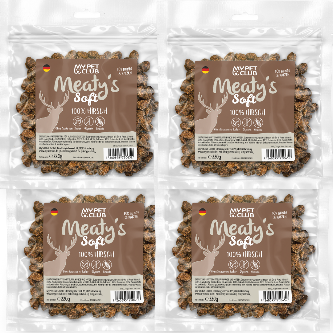 MyPetClub Wild-Snacks – Naturbelohnung aus dem Wald - HIRSCH