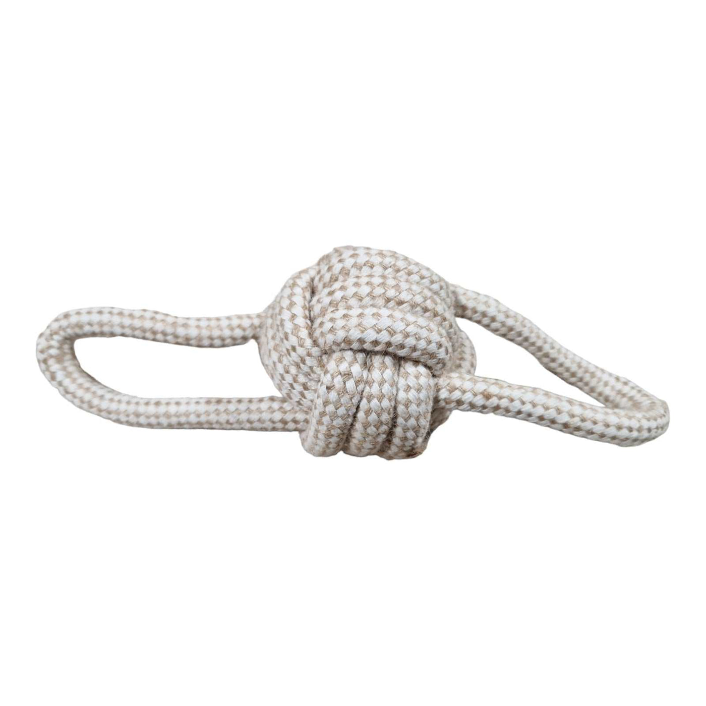 Natürliches, nachhaltiges Kauspielzeug für deinen Hund – aus Hanffasern und ungebleichter Baumwolle