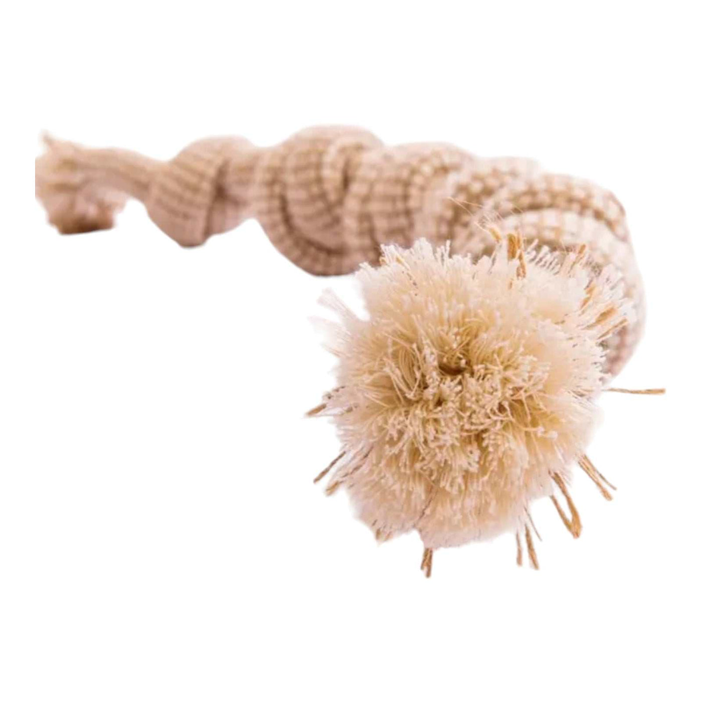 Natürliches, nachhaltiges Kauspielzeug für deinen Hund – aus Hanffasern und ungebleichter Baumwolle