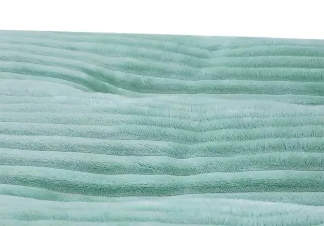 Mega kuscheliges Cord-Bet für mittelgroße und große Hunde – waschbar, weich, mit herausnehmbarer Matte