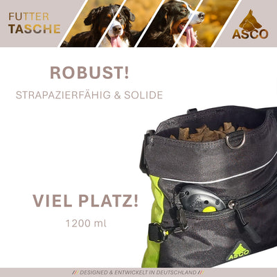 ASCO Hunde-Futterbeutel – Dein perfekter Begleiter für erfolgreiches Hundetraining 🐾