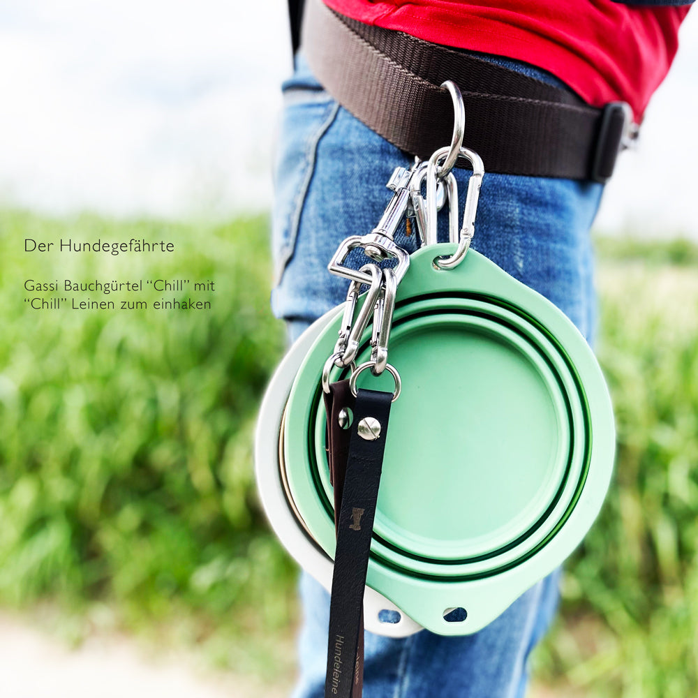 Portable silicone bowl "Mother Earth"